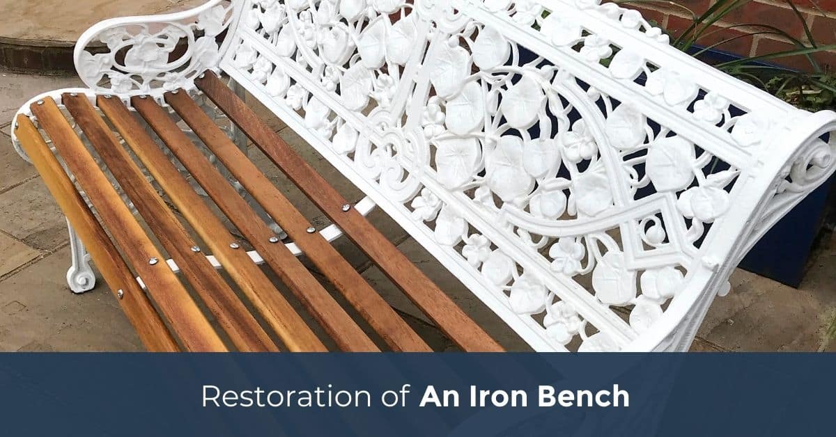 Restoration of an iron bench - Owatrol Direct