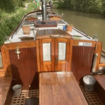 1907 Dutch barge restored with Owatrol products by Neil Oakley