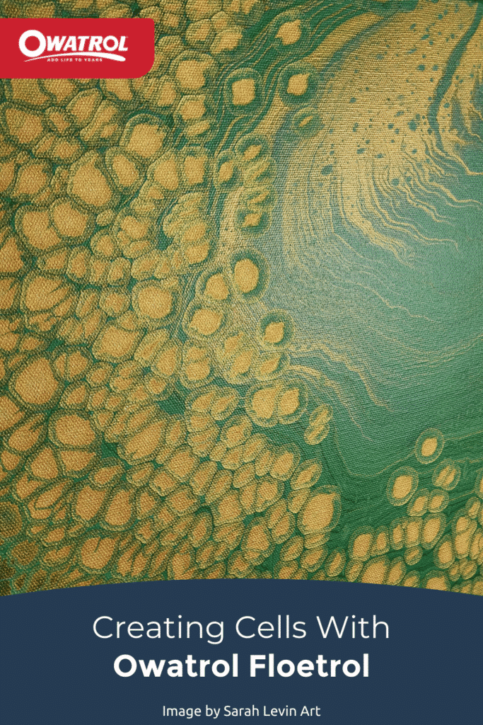 Creating cells with Floetrol - Pinterest