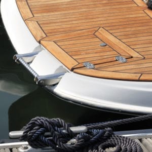 Teak Protect on boat deck