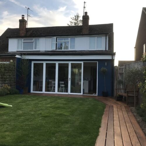 After Application of Aquanett, Net-Trol and D1 Pro on garden deck by Joel Field