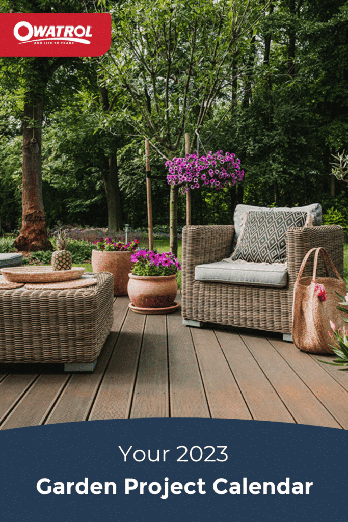 Your 2023 garden project calendar - Pinterest