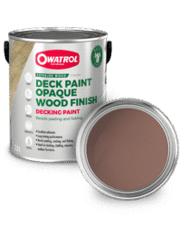 Canyon Decking Paint with tin