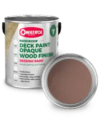 Canyon Decking Paint with tin