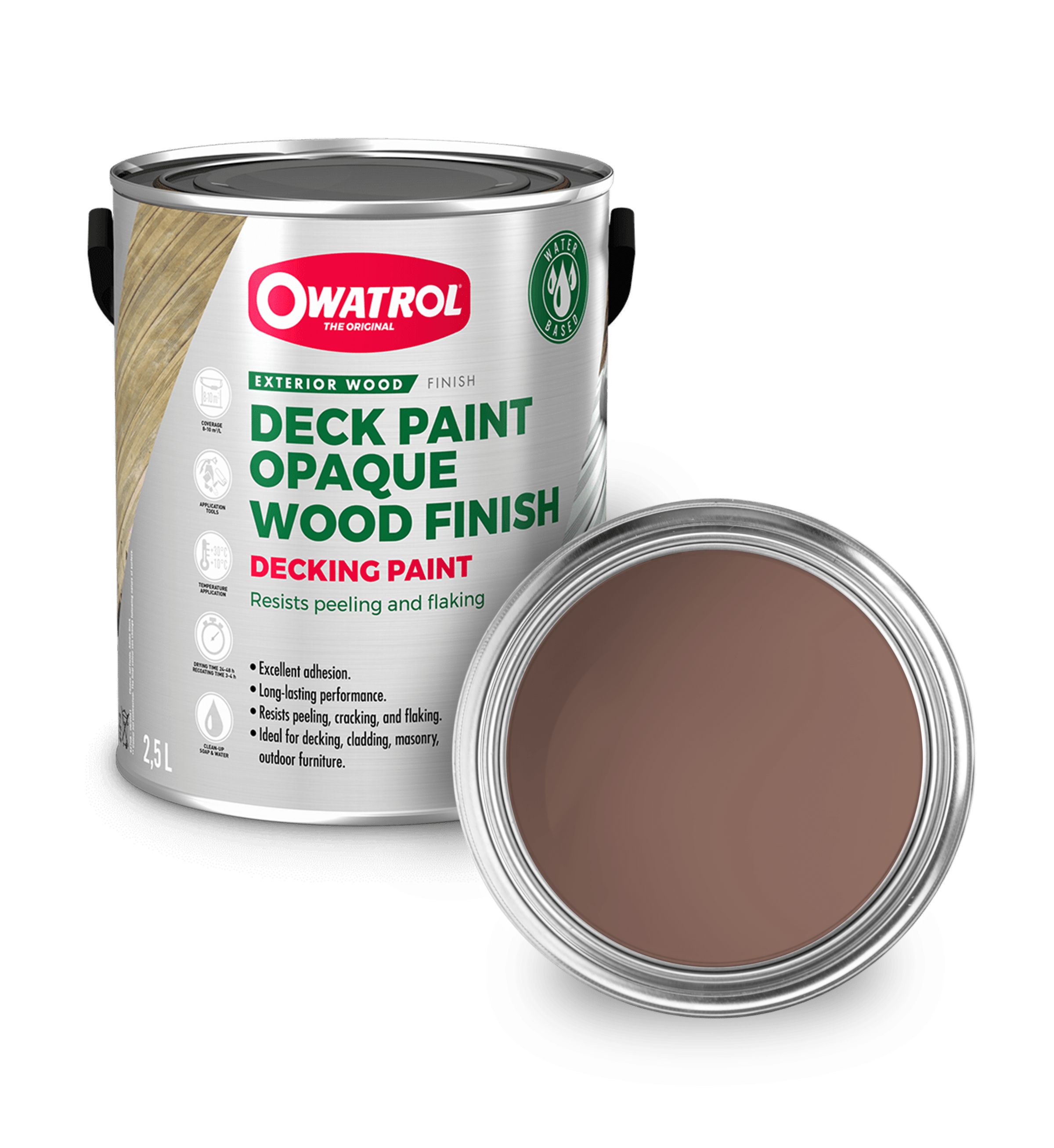 Canyon Decking Paint with tin