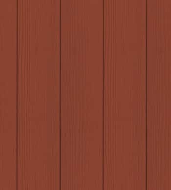 Decking Paint Deep Red on wood