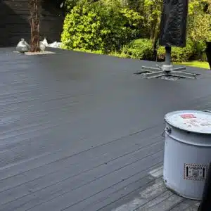 During application of Decking Paint in Black by This Is Mothership