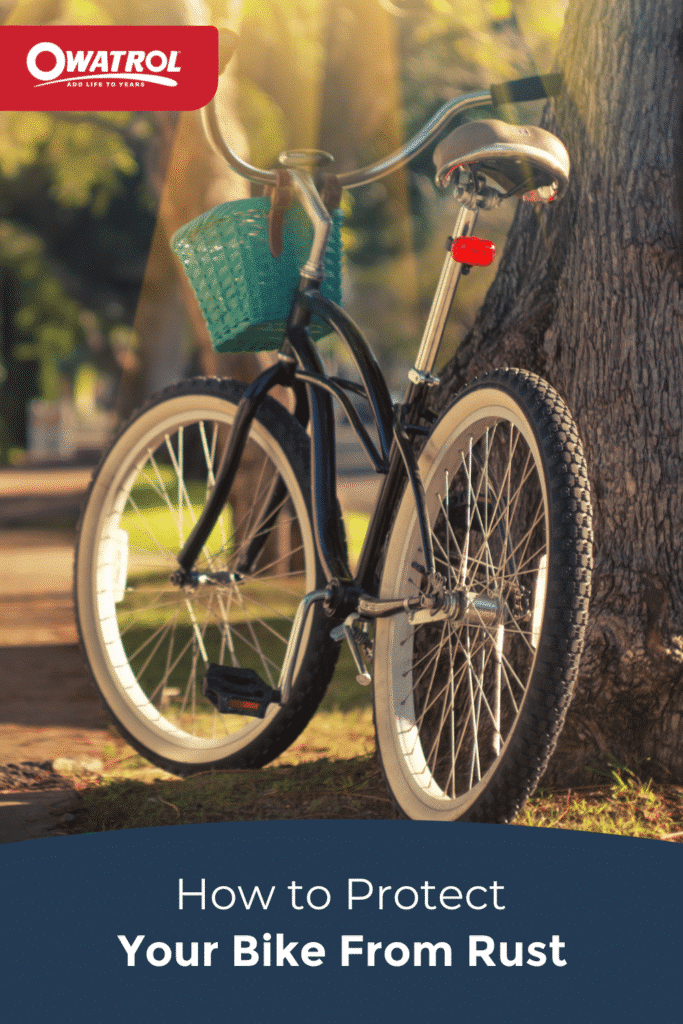 how to protect your bike from rust - Pinterest