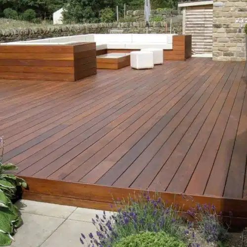 Garden deck finished with D1 Pro