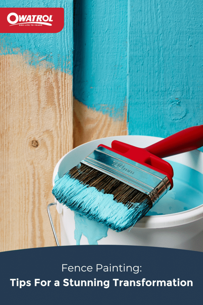Fence Painting Tips for a Stunning Transformation - Pinterest