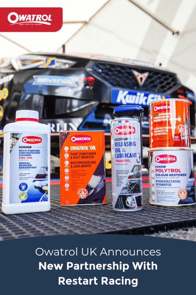 Owatrol UK announces new partnership with Restart Racing - Pinterest