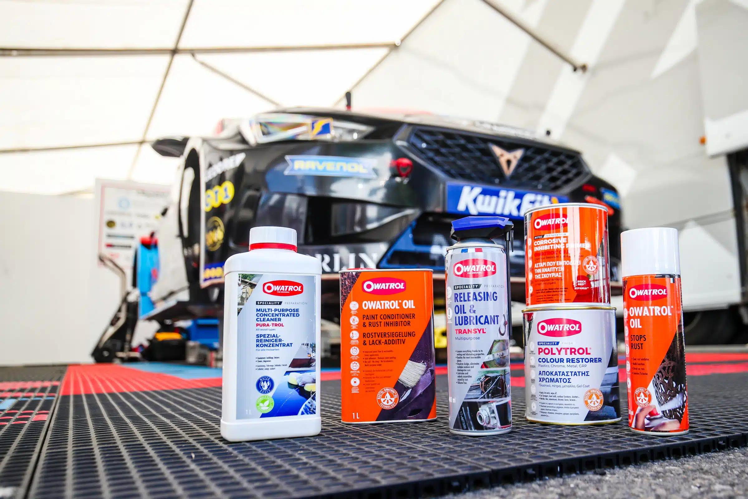Pura-Trol, Owatrol oil, transyl, CIP and Polytrol by Restart Racing