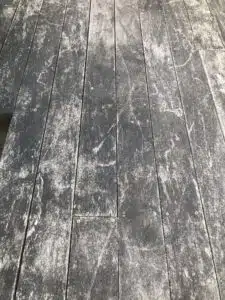 prepdeck net-trol aquadecks on iroko deck by Roger - before close up