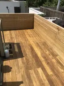 prepdeck net-trol aquadecks on iroko deck by Roger - after
