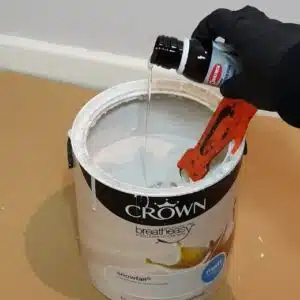 vc175 poured into paint