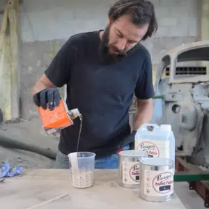Dom Chinea using Owatrol Oil in paint