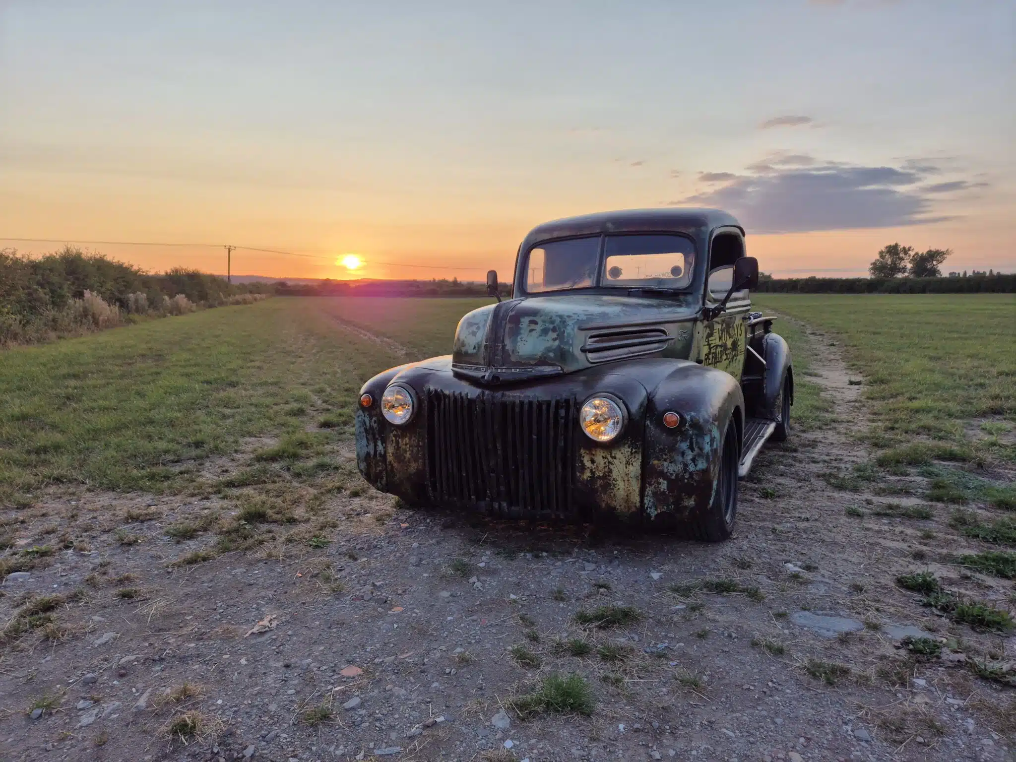 1947 Ford Jailbar finished with Owatrol Oil in a field by Dan Hutt 1947 Ford Jailbar finished with Owatrol Oil in a field by Dan Hutt